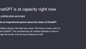 ChatGPT is at capacity right now报错的解决方法